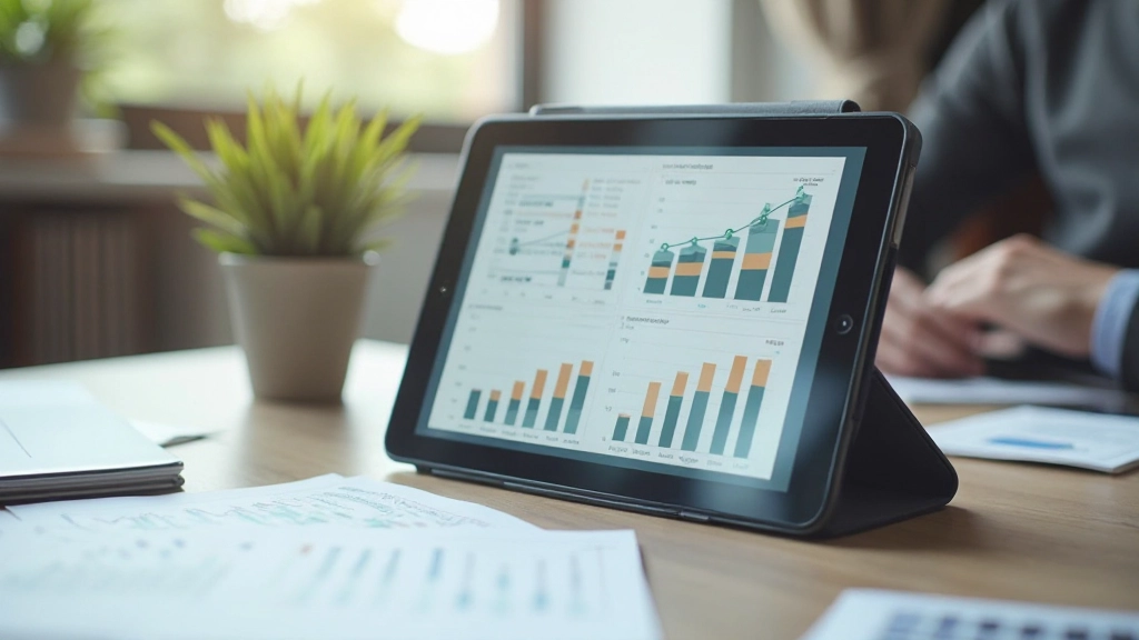 Графики и диаграммы, отображающие месячный прогресс в управлении финансами